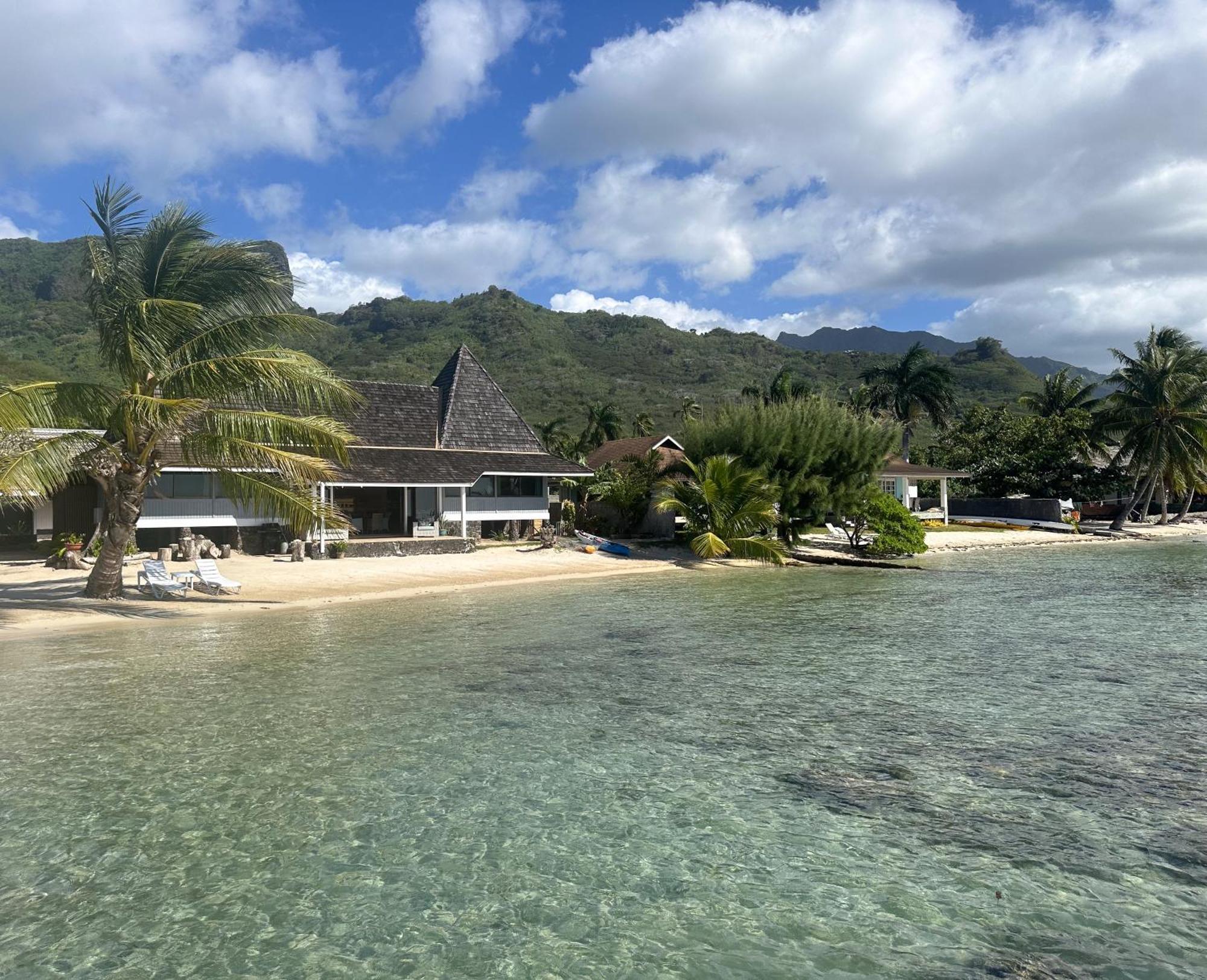 Chez Jay Moorea Beach House Villa Maharepa  Dış mekan fotoğraf
