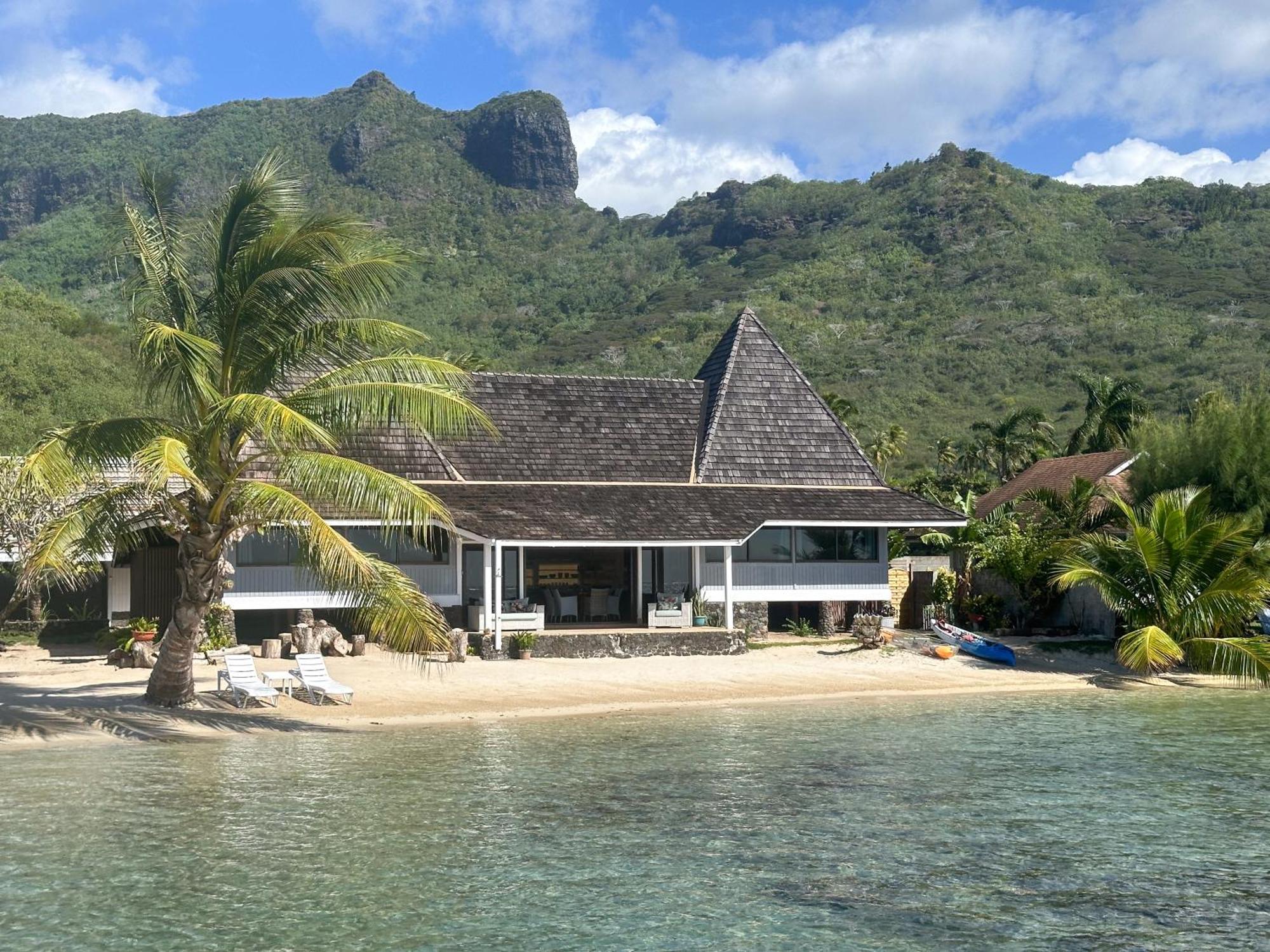 Chez Jay Moorea Beach House Villa Maharepa  Dış mekan fotoğraf
